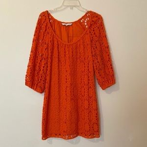 Trina Turk orange dress